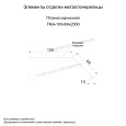 Планка карнизная 100х69х2000 NormanMP (ПЭ-01-5005-0.5)