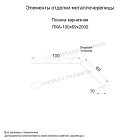 Планка карнизная 100х69х2000 NormanMP (ПЭ-01-3005-0.5)